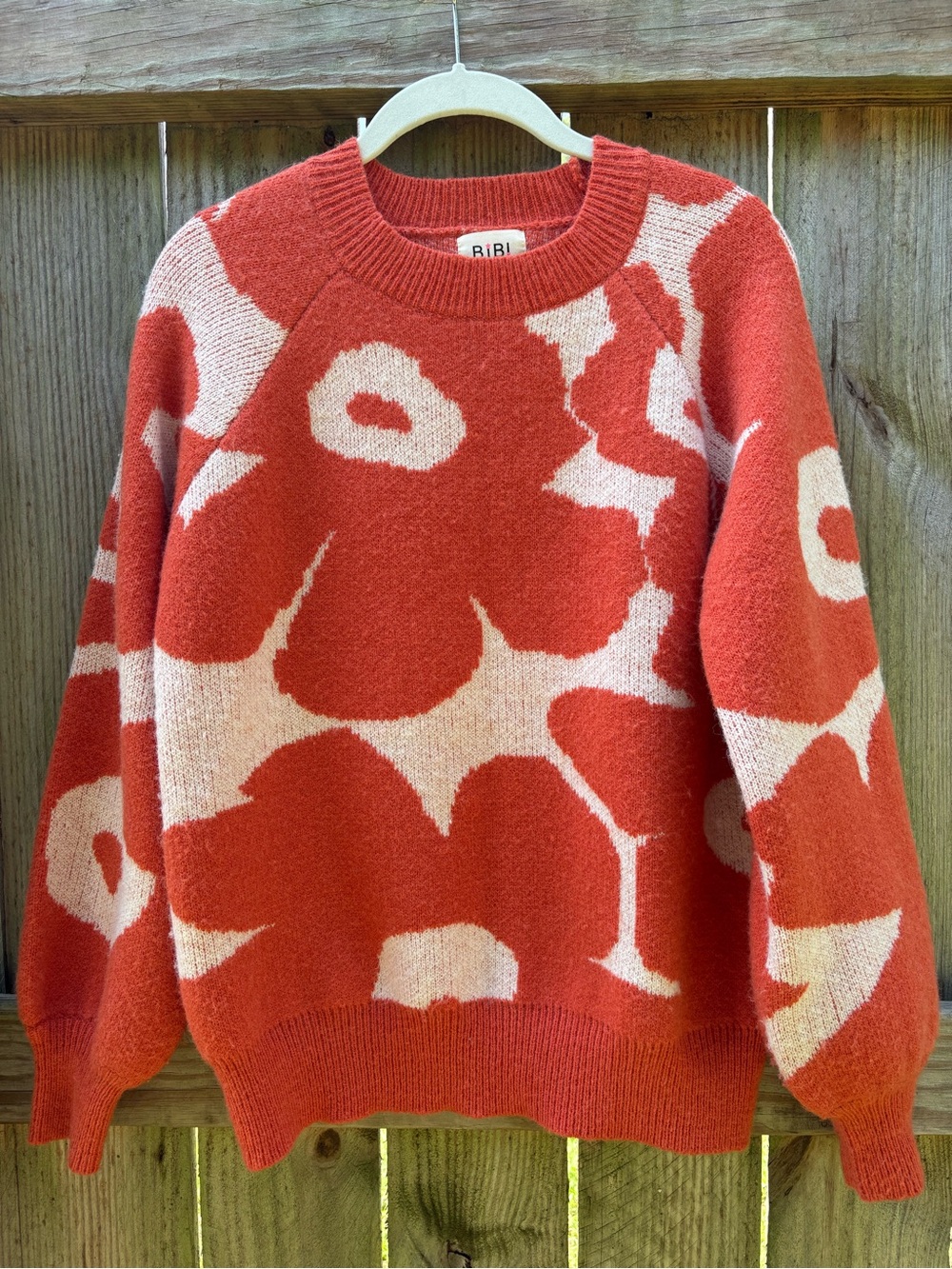 BiBi Floral Crew Sweater